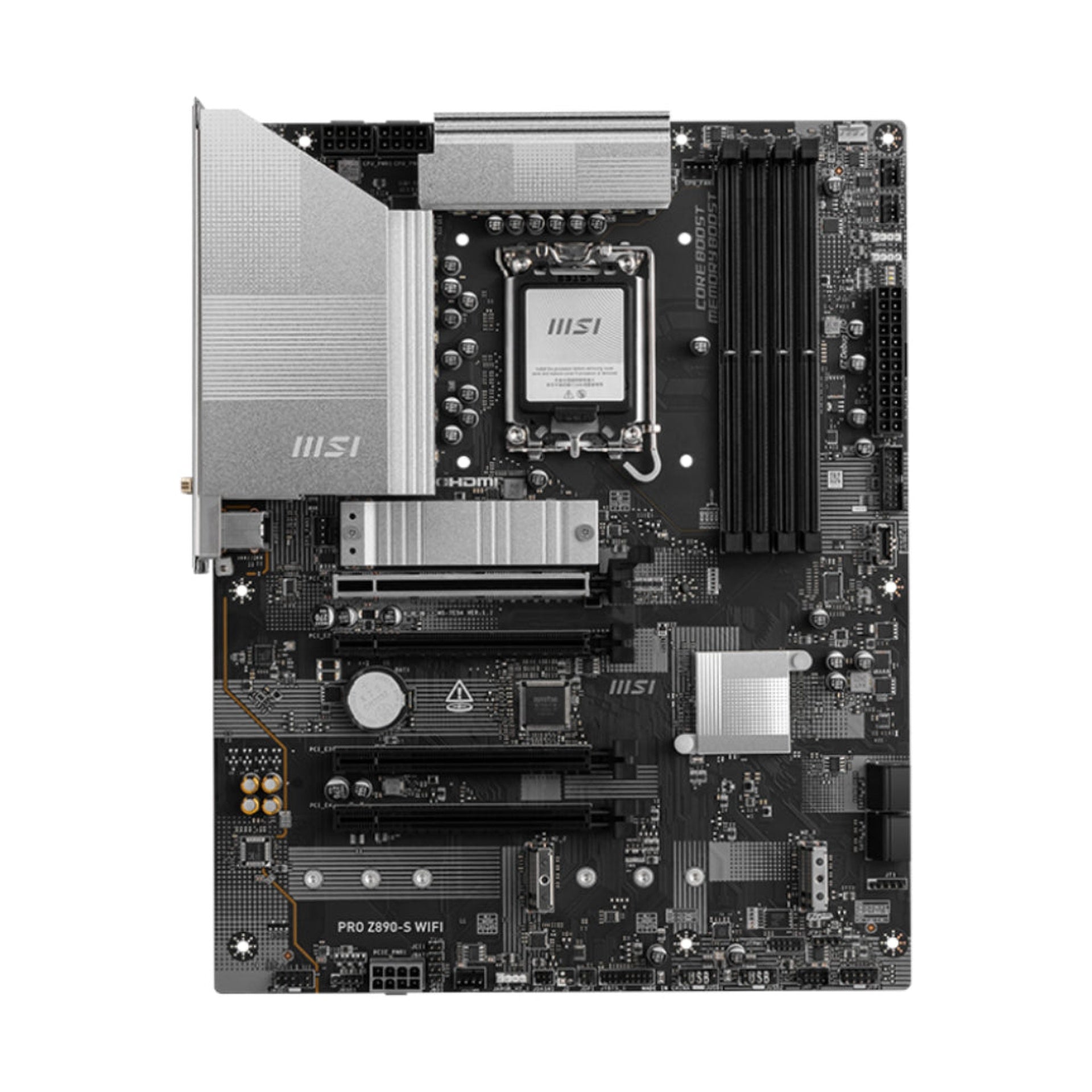 Tarjeta Madre Msi PRO Z890-S WIFI LGA1851 Atx DDR5 911-7E54-001 - Negro / Blanco Imagen principal del producto