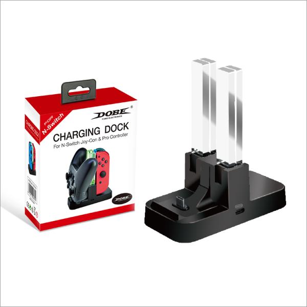 Cargador para Control Joycon Nintendo Switch TNS-879 - Negro