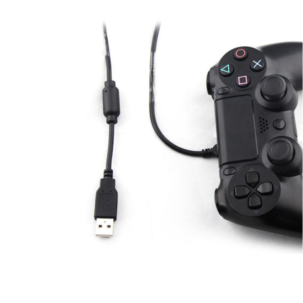 Cable USB Micro B para Controles Play Station 4 TP4-813 Dobe - Negro 1.5m