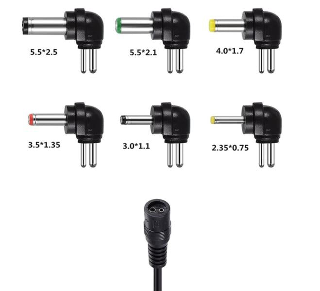 Cargador Universal 12W - 6 Pines