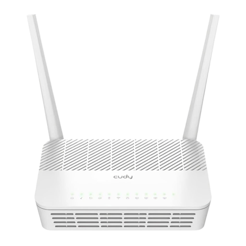 Router Cudy GP1200 1.0 wi-fi 5 GHz AC1200 gpon epon dual easymesh 2 antenas fijas
