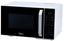 Midea Microondas 1.1 pies puerta negra y gabinete blanco MMDX11S2BW-CA