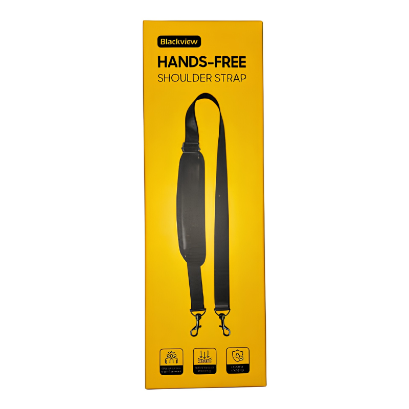 Correa de Hombro para Tableta Blackview C04 - Negro