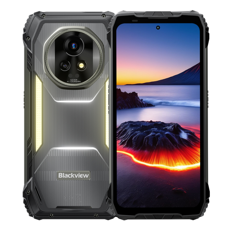 Celular Blackview Xplore 2 Projector 6.7 Pulg Hd+ 1 Tb 16 Gb RAM 5G Lte Nfc - Negro