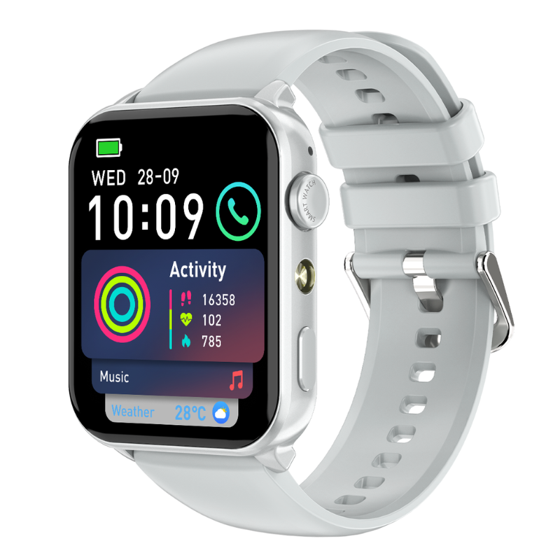 Smart Watch Blackview R30 MAX Android Ios - Plateado