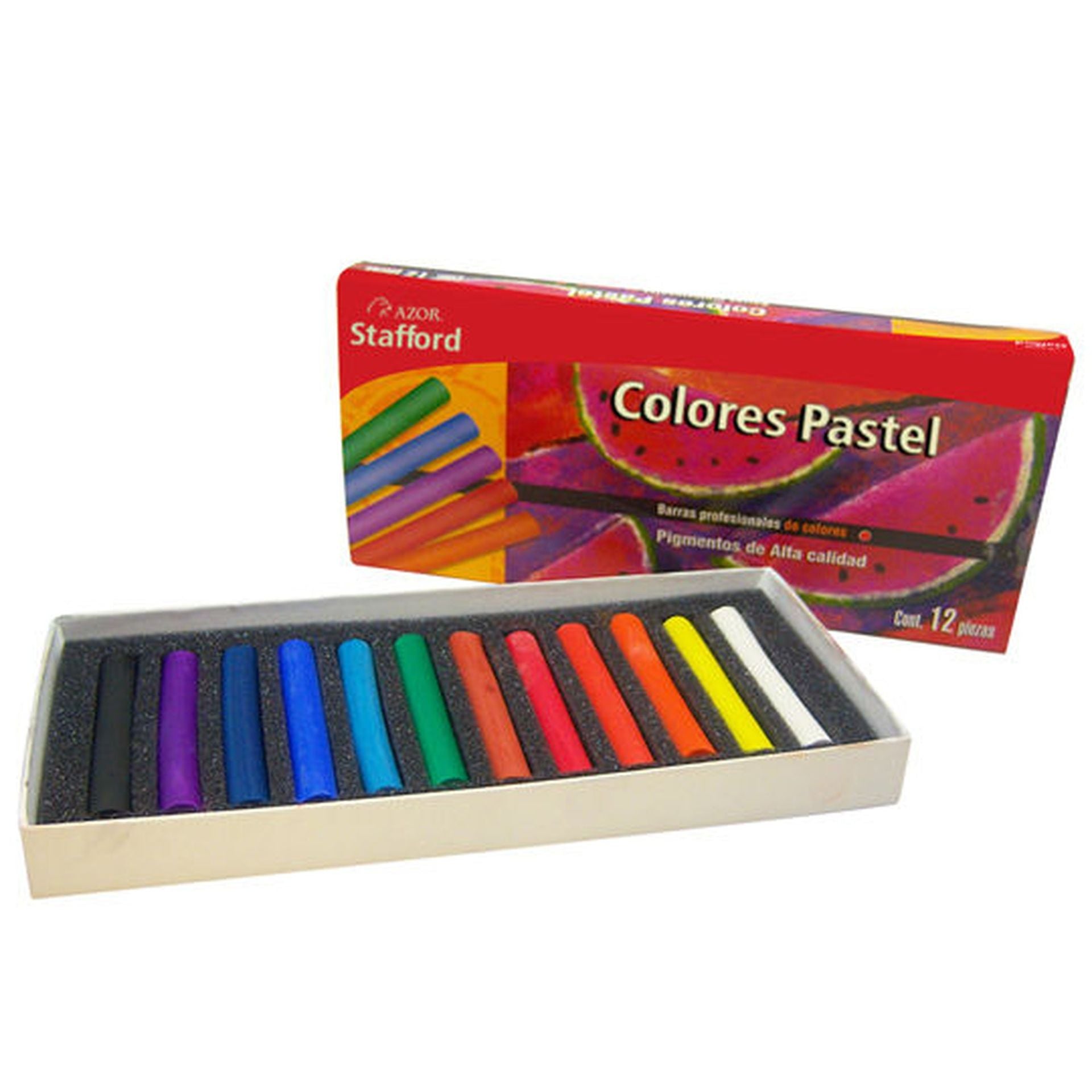 Azor tizas pastel seca 12 surtidos 309dad0500 Imagen secundaria del producto