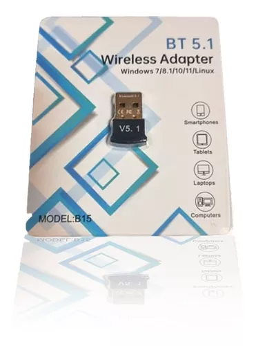 Transmisor y receptor bluetooth USB tipo a B15A negro Imagen secundaria del producto