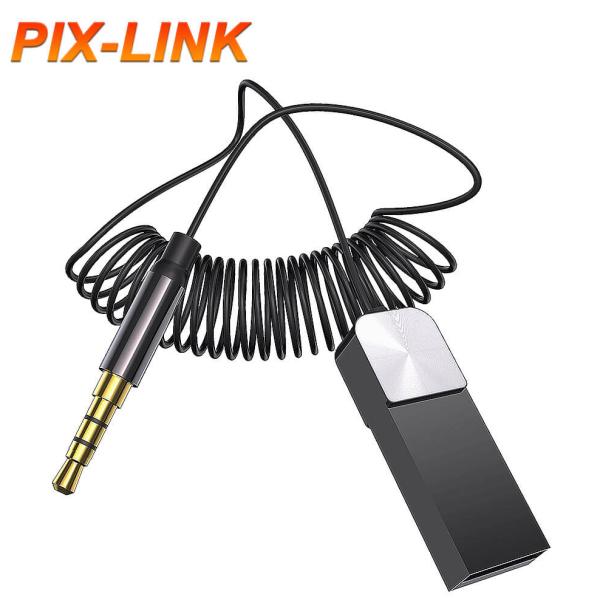 LV-B27 receptor audio bluetooth 5.3 USB 3.5 mm negro Imagen secundaria del producto