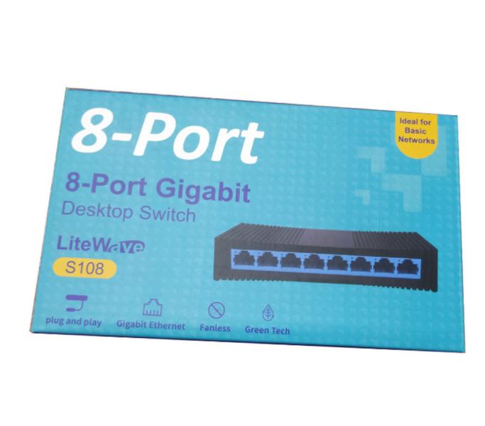 TP-Link Switch S108 8 puertos gigabit red Imagen secundaria del producto