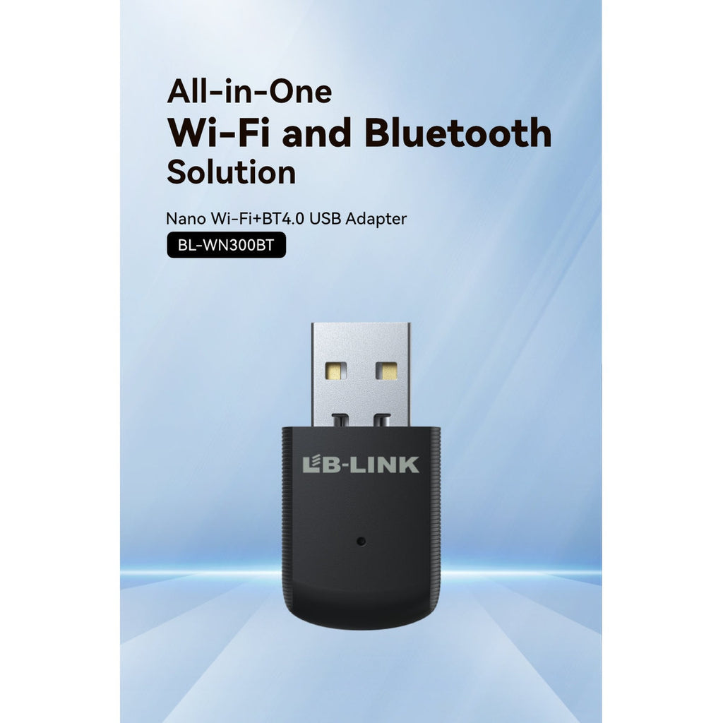 LB LINK Antena WiFi y Bluetooth BL-WN300BT