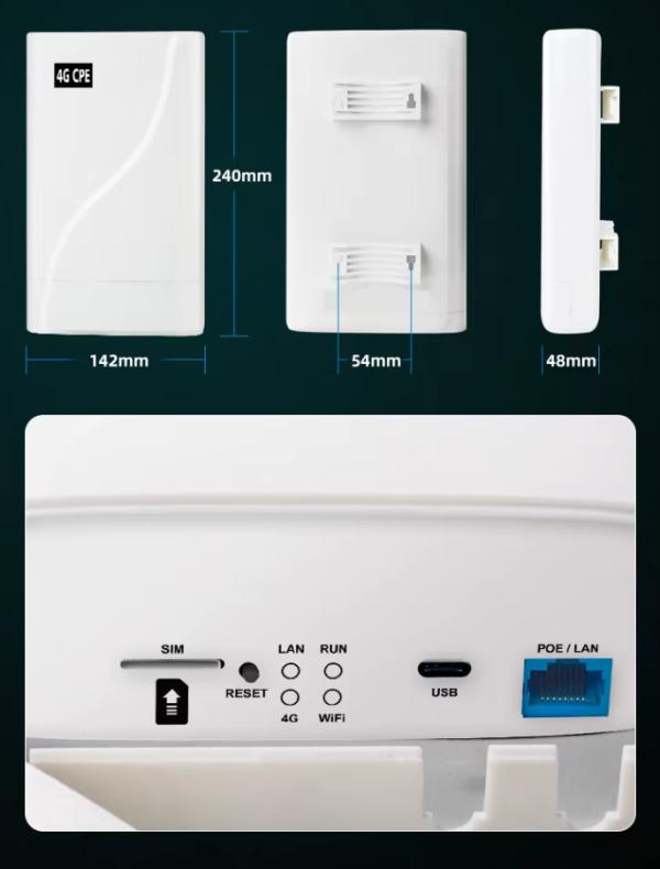 Router 4G para Exteriores GA100