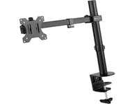 Klip Xtreme KPM-300 - Kit de montaje - para pantalla plana plástico, acero de alta calidad - negro
