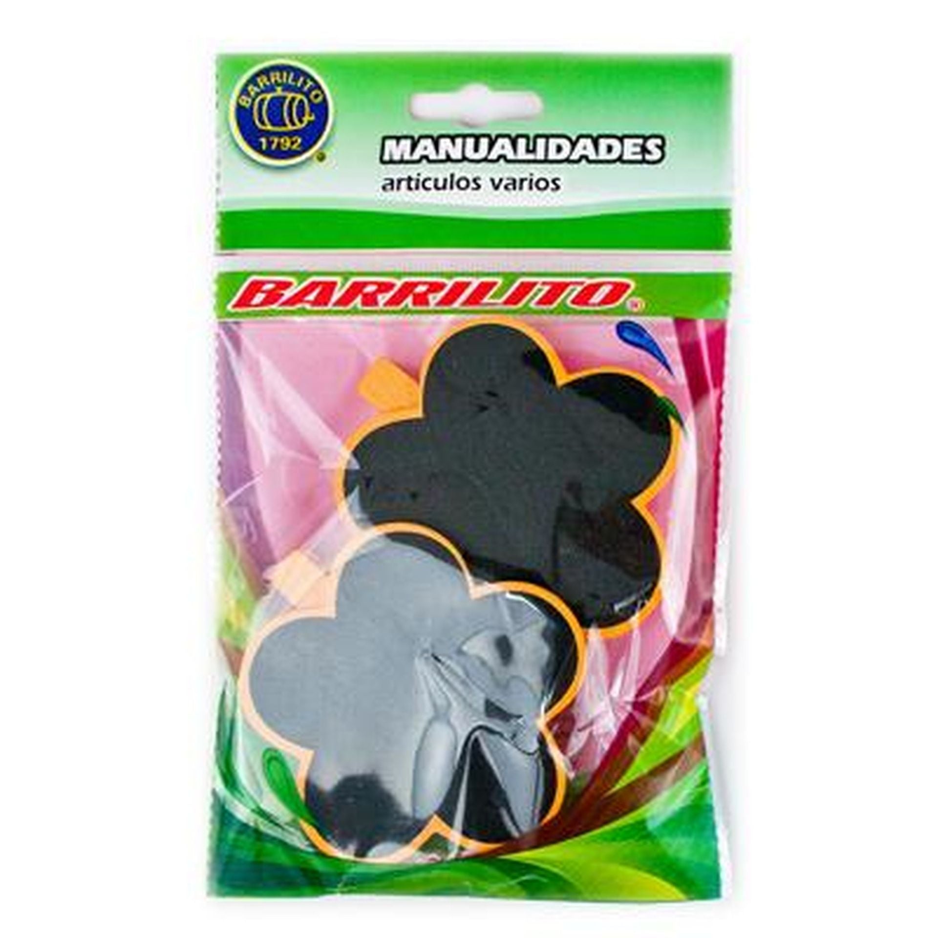 Barrilito clip madera pizarron flores WCLP12 2 pz Imagen secundaria del producto