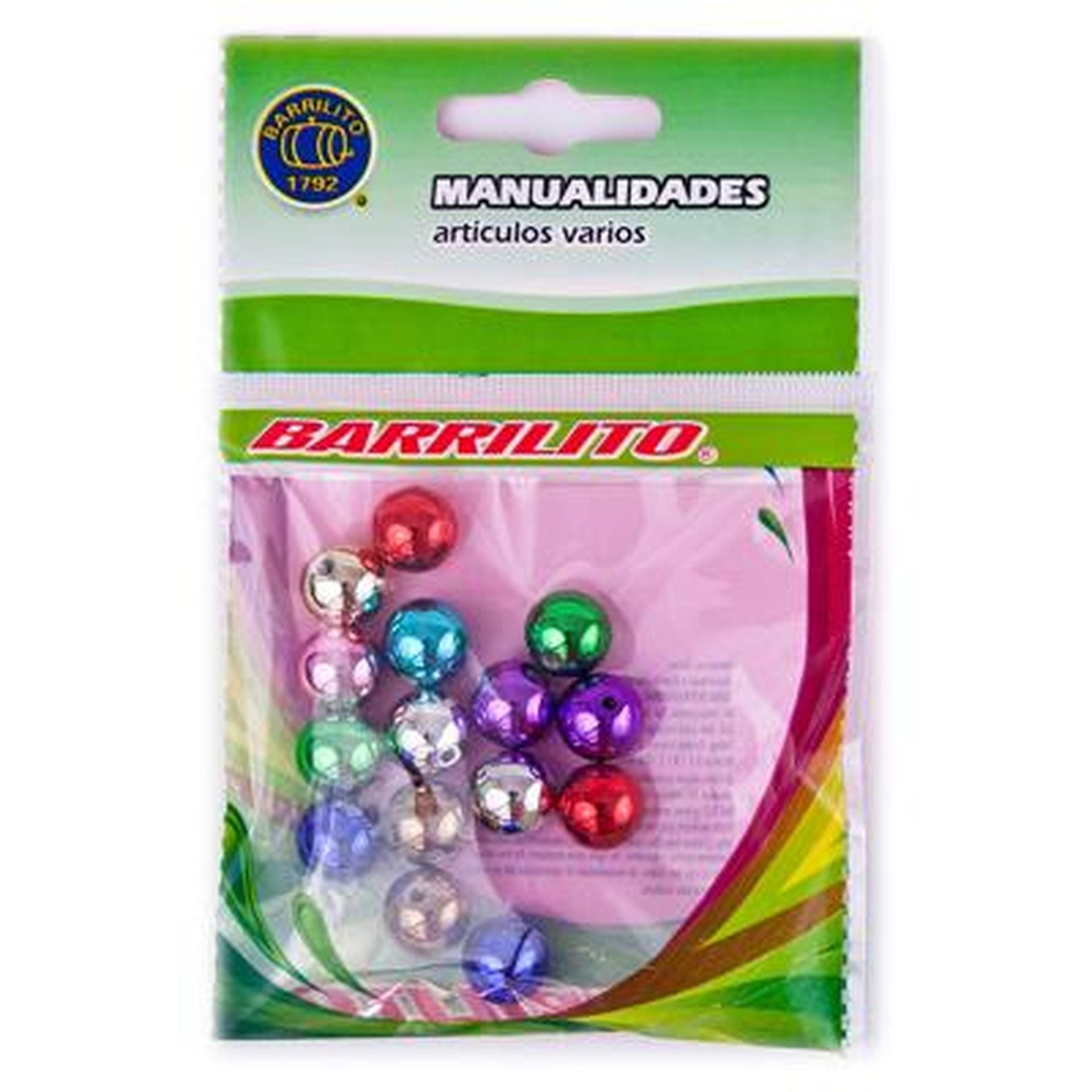 Barrilito cuentas plastico CP018 12 mm 15 pz Imagen secundaria del producto