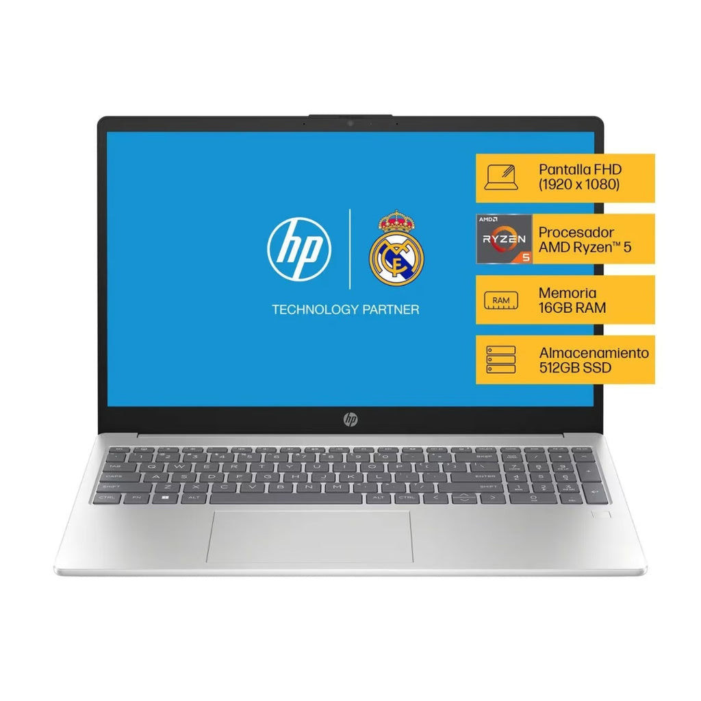 HP Notebook 15.6 Ryzen 5 16GB 512GB SSD A14MWLA#ABM