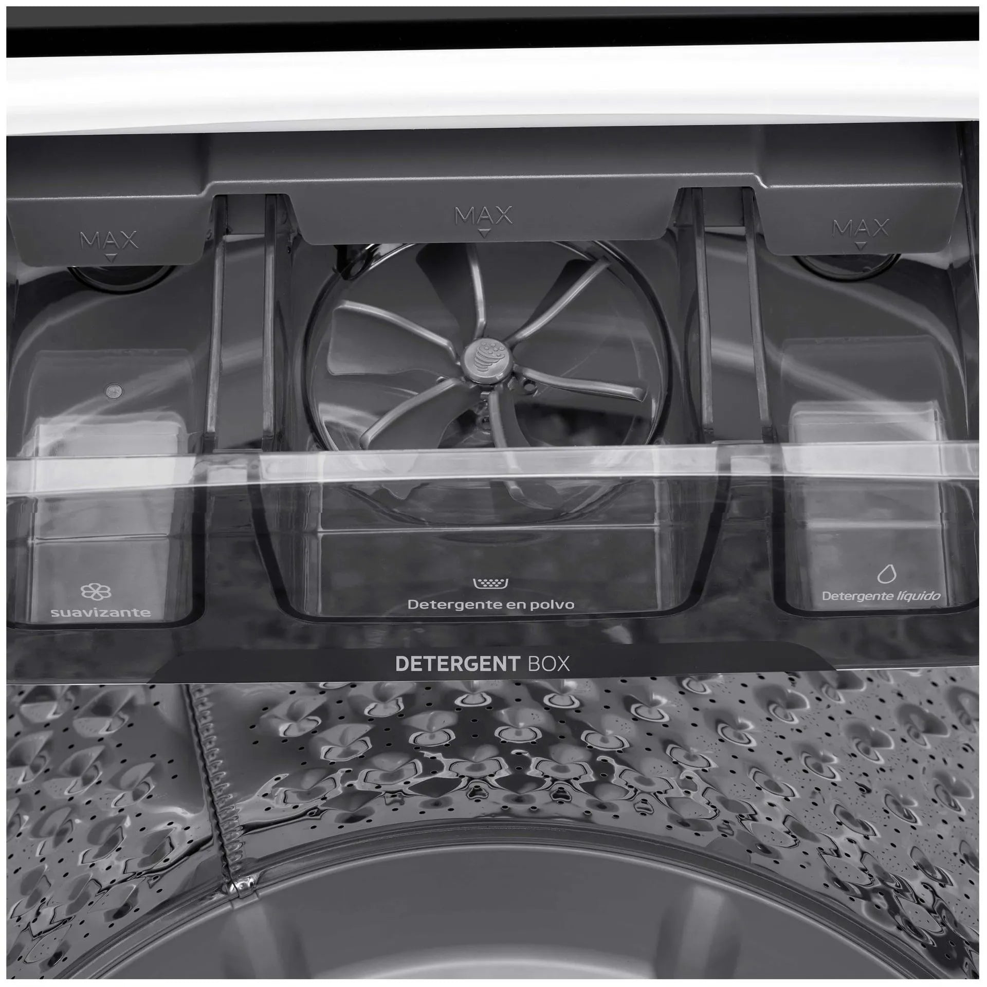 Lavadora Midea carga superior blanca 16 kg MA512W16 w Imagen secundaria del producto