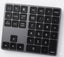 Teclado Numerico K35 Inalambrico Gris Recargable