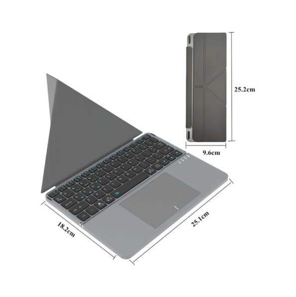 Teclado Inalambrico Ibox 11 - Plateado