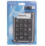 Teclado Numerico Inalambrico K01 - Negro