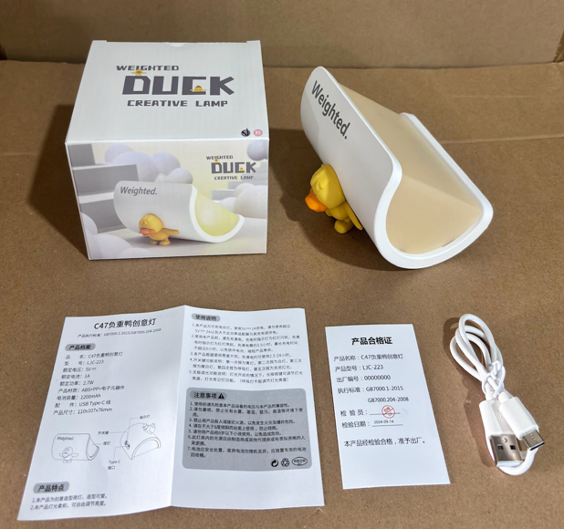 Lampara Pato LJC-223 - Blanca