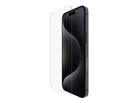 Belkin UltraGlass 2 - Protector de pantalla para teléfono móvil - cristal para Apple iPhone 15 Pro Max