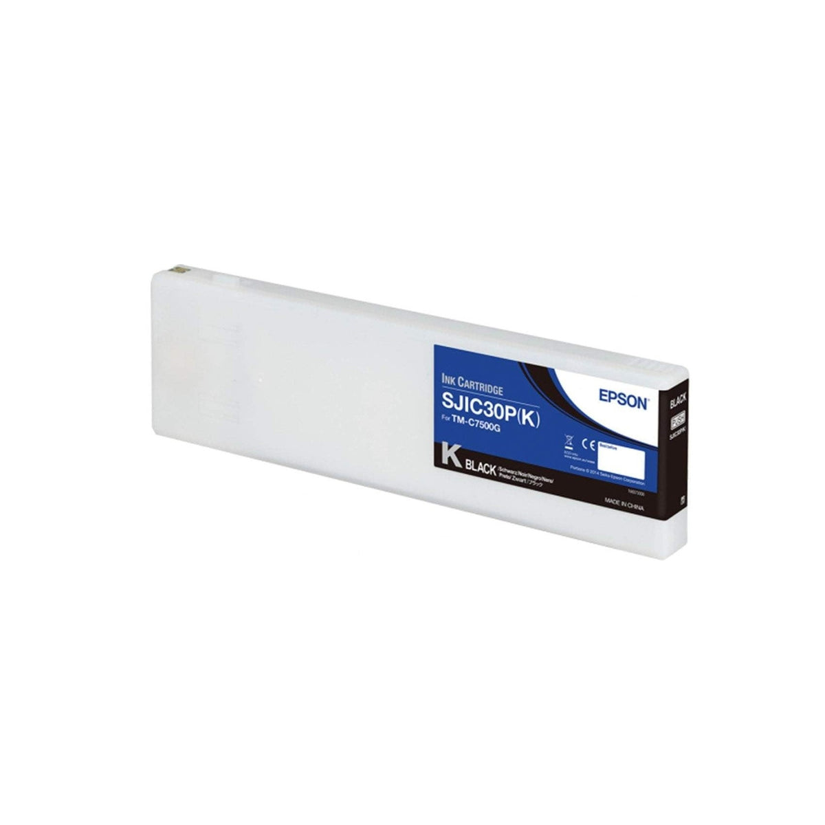 Epson SJIC30P(K) - Negro - original cartucho de tinta - para ColorWorks C7500GE, TM-C7500G Imagen principal del producto
