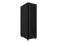 Nexxt solutions rack armario instalable en el suelo ral 9005, negro barniz 47U - 19 pulgadas Imagen secundaria del producto