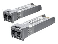 Ubiquiti - Módulo de transceptor SFP (mini-GBIC) - 10GbE LC de modos múltiples - hasta 300 m (paquete de 2)