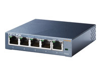 TP-Link TL-SG105 5-Port Metal Gigabit Switch - Conmutador - sin gestionar 5 x 10/100/1000 - sobremesa