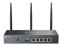 TP-LINK ER706W V1 - Enrutador inalámbrico conmutador de 4 puertos - 1GbE Puertos WAN: 6 - Wi-Fi 6 - Doble banda
