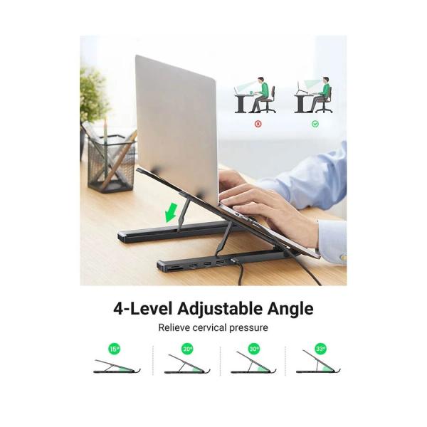 Holder para Laptop CM359 80551 Ugreen - Plateado