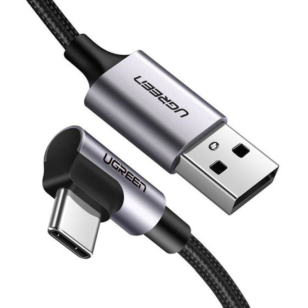 Cable UGREEN US284 usb-a a USB-C angulo recto 2M 50942