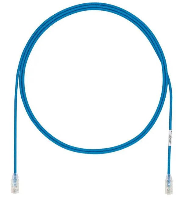 PATCH CORD PN CAT6A UTP 28AWG 7FT AZUL