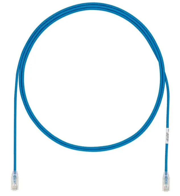PATCH CORD PN CAT6A UTP 28AWG 7FT AZUL