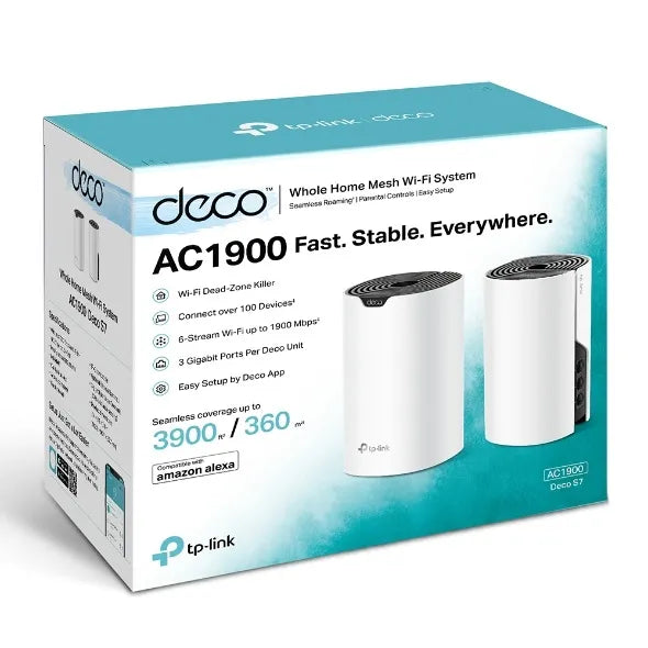 SISTEMA MESH TP-LINK DECO WI-FI AC1900 2PACK