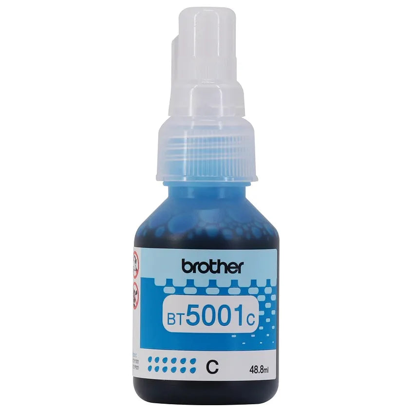 BOTELLA DE TINTA BROTHER BT5001C CYAN