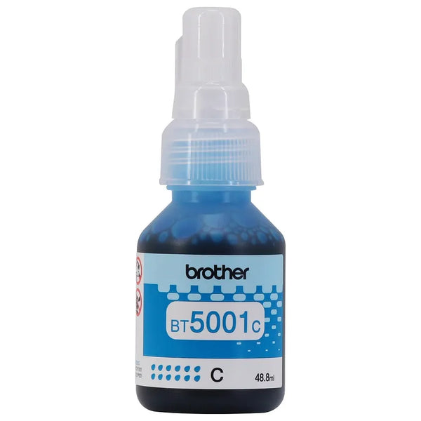 BOTELLA DE TINTA BROTHER BT5001C CYAN