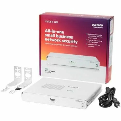 Aruba Instant On gateway 5 puertos 2.5g 64W SG2505P Imagen secundaria del producto