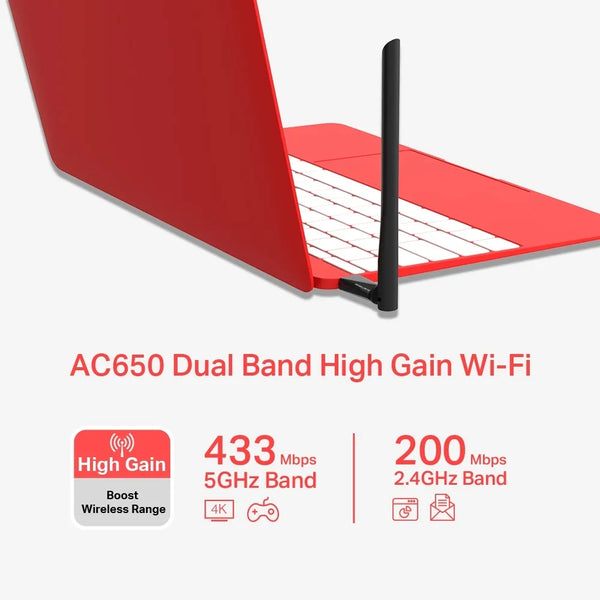 ADPTADOR Wi-Fi USB MERCUSYS AC650