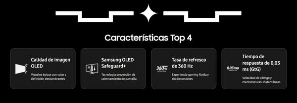 MONITOR SAMSUNG 27" FLAT OLED QHD GAMING