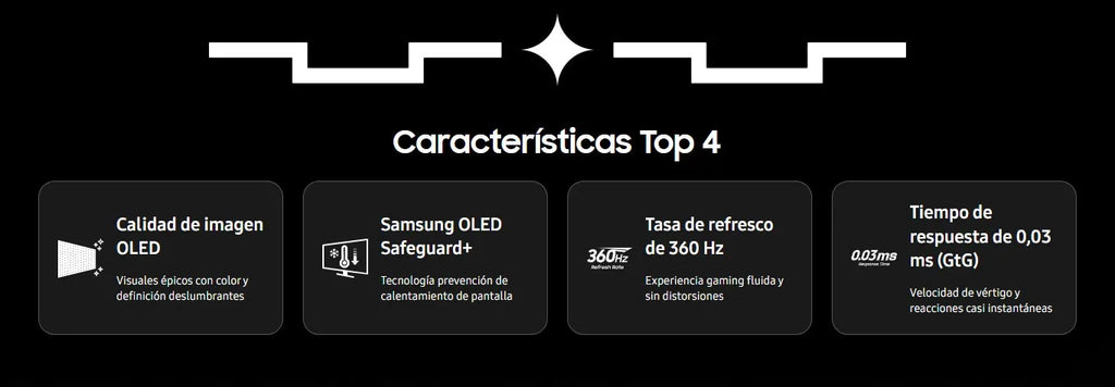 MONITOR SAMSUNG 27" FLAT OLED QHD GAMING