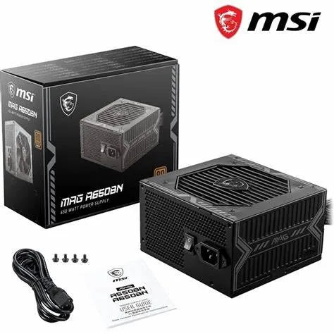 Fuente de poder MSI mag A650BN 80+ bronce Imagen principal del producto