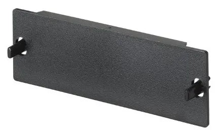 Panel para adaptador de fibra, negrO