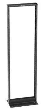 Panduit rack 2 postes 45U aluminio negro R2P