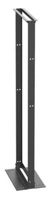 RACK 2POSTES PN #12-24 45U ALUM NEGRO