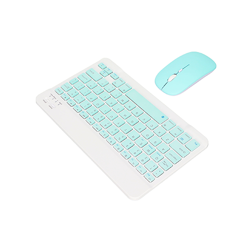 Set Teclado Mouse Inalambrico 10" - Verde