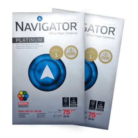 Navigator Resma Papel Oficio 75gr 500 Hojas NPT0750159