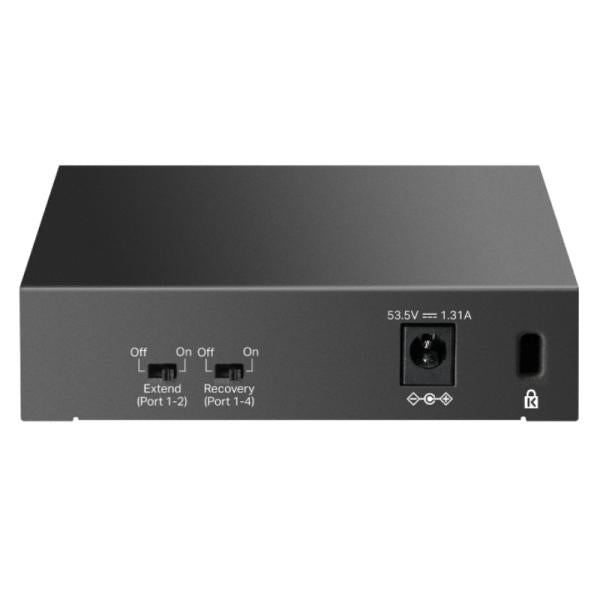 Switch TP Link LS105GP 4 Poe+ + 1 RJ45 Gigabit 10/100/1000 Mbps No Administrable