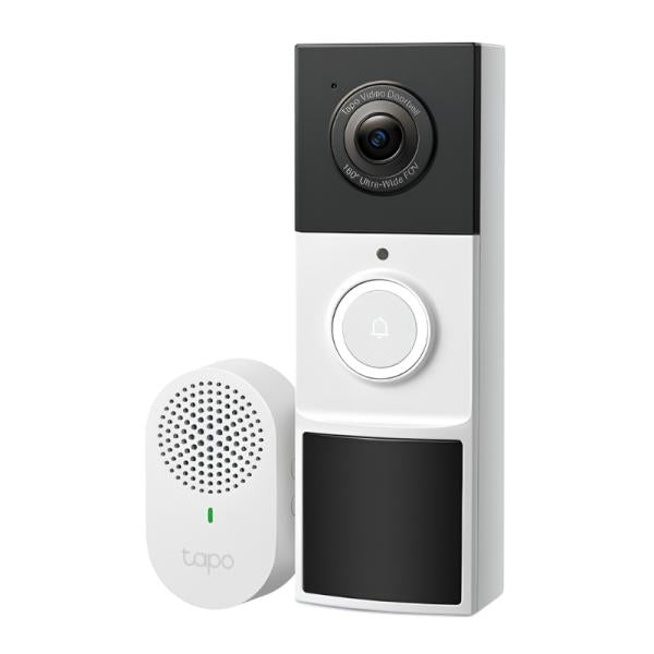 Control de Acceso Timbre Inteligente TP Link Tapo D210 Camara 2K 3MP WIFI 2.4 Ghz