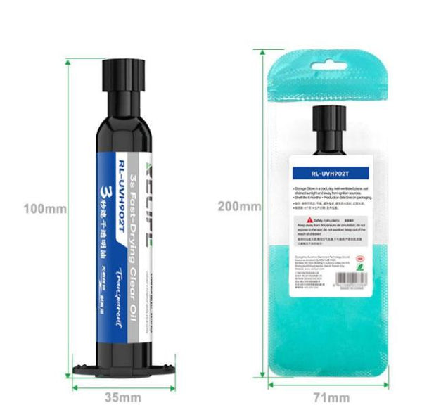Mascara Uv RL-UVH902T 3S Relife - Negra